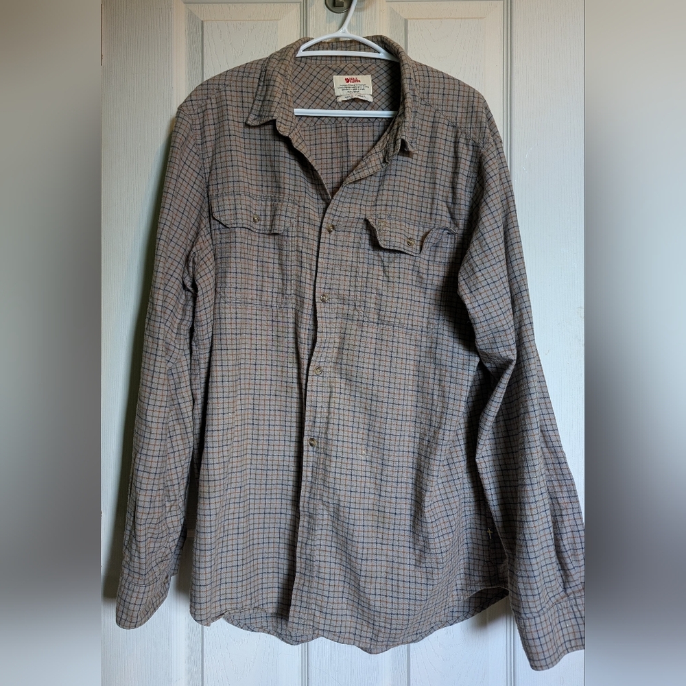 Fjallraven Forest Flannel Long Sleeve Shirt